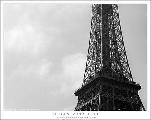 Eiffel Tower, Clouds