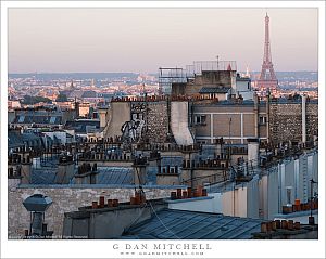 Dawn, Paris Rooftops