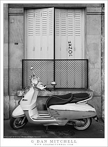 Parked Scooter