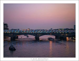 Summer Twilight, River Thames