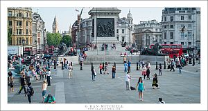 At Nelson's Column