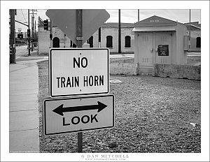 Look. No Train Horn