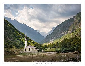 Mosque, Valbone River Valley, Albania