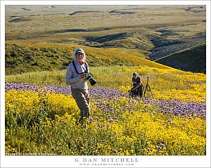 Robert Eckhardt and Michael Frye In The Temblor Range