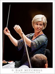Conductor Karen Kamensek