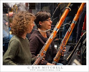 Bassoonists Deborah Kramer and Carolyn Lockhart