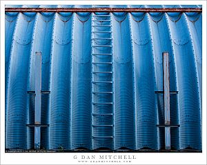Blue Metal Structure