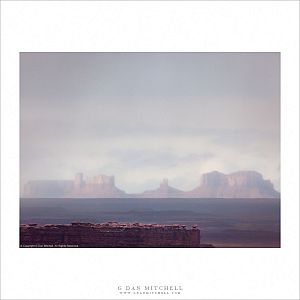 Rain Squall, Monument Valley