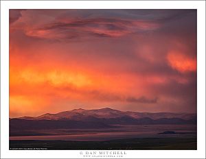 Clearning Sunset Storm, Mono Basin