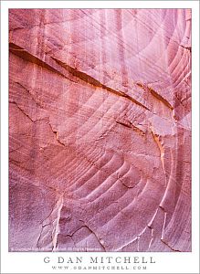 Sandstone Patterns and Canyon Light