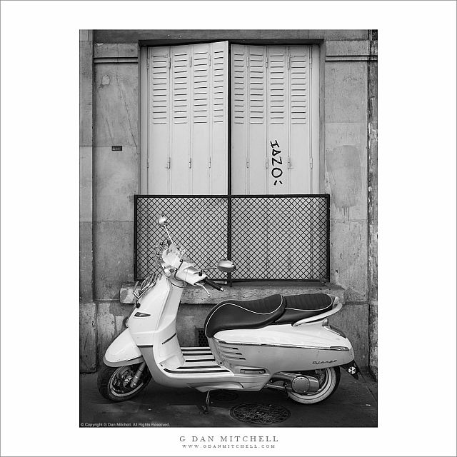 Parked Scooter