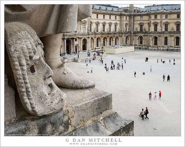 Courtyard, The Louvre