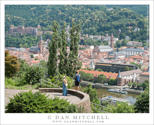 HeidelbergOldTownNeckarOverlookPeople20130711