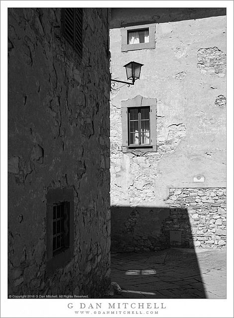 Street, Buildings, Shadows