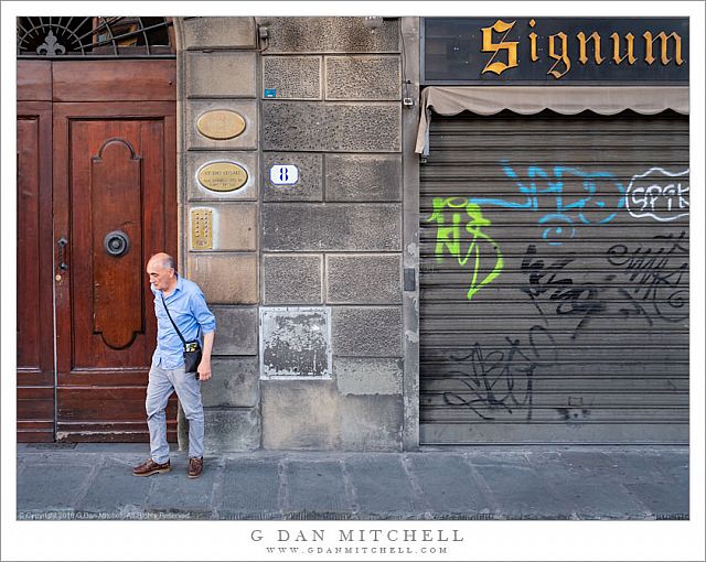 Walking Man, Florence