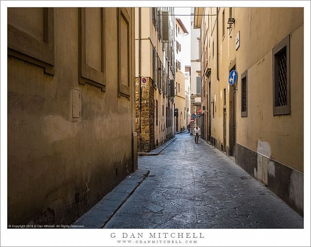 Walking Man, Narrow Street