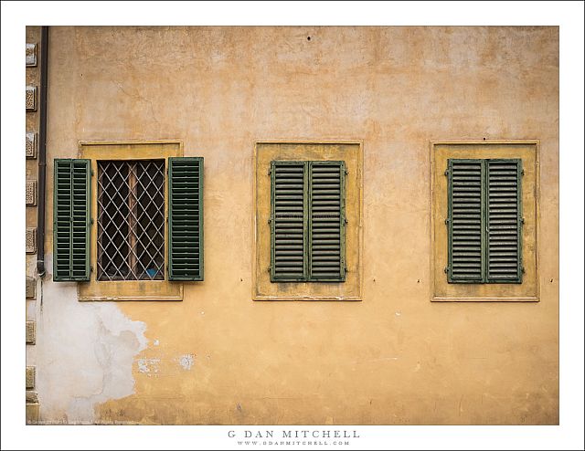 Three Windows, Florence