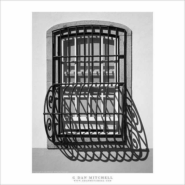 Window with Wrought Iron