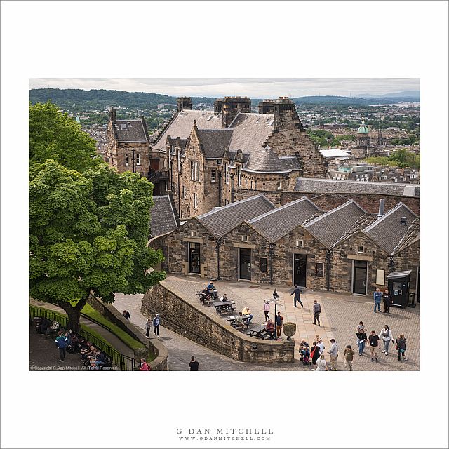 Courtyard, Edinburgh Castle