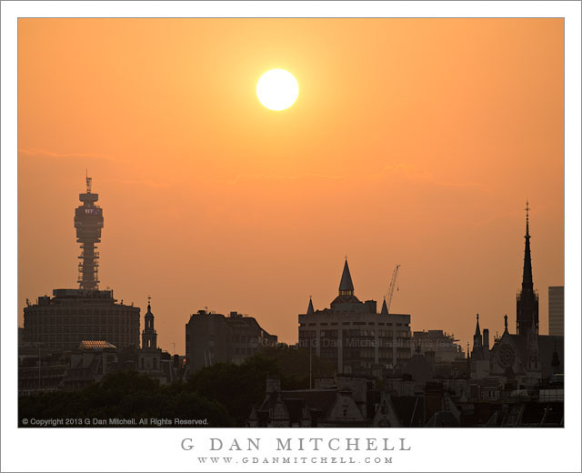 LondonSunset20130706