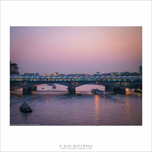 Summer Twilight, River Thames