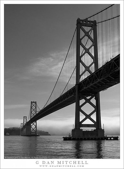 Bay Bridge, Morning Fog