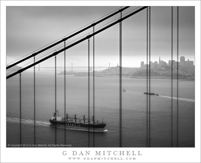 SFBayMornBoatsBW2007 09 18