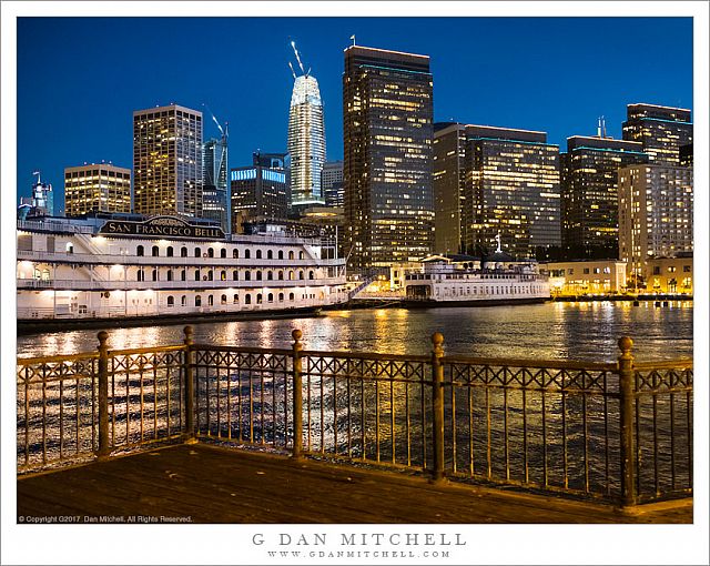 San Francisco Waterfront, Night