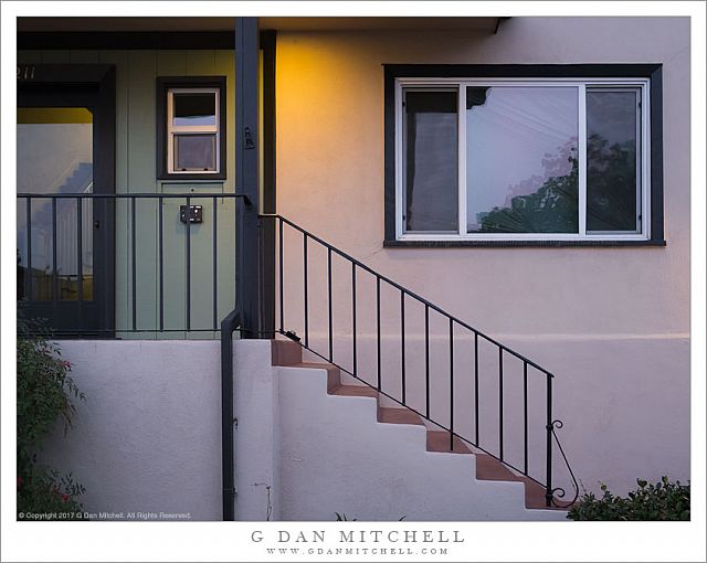 Door, Steps, and Window