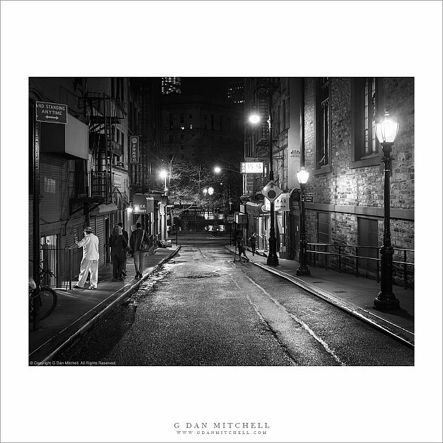Man in White, Mosco Street