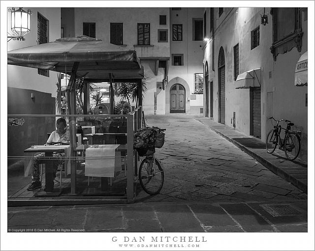 Restaurant, Diner, Bicycles