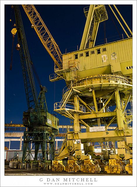 D8 Crane, Night