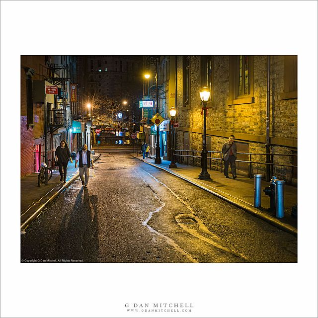 Pedestrians, Mosco Street