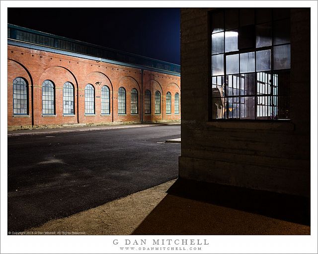 Two Buildings, Night