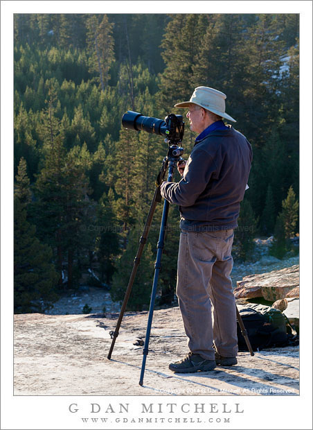 Photographer Charles Cramer, Sierra Nevada