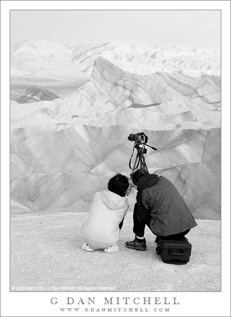 Two Photographers, Zabriskie Point