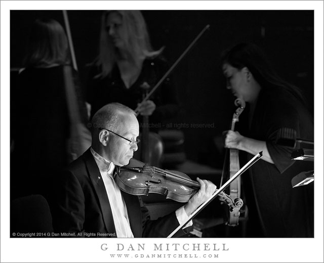 Backstage Before the Concert