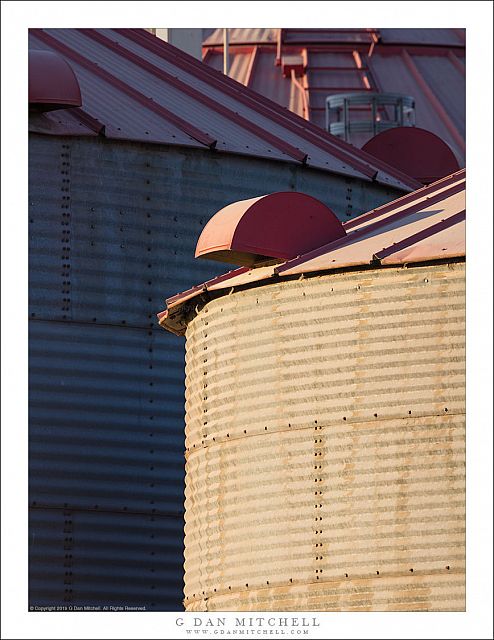 Silos And Shadows, Morning