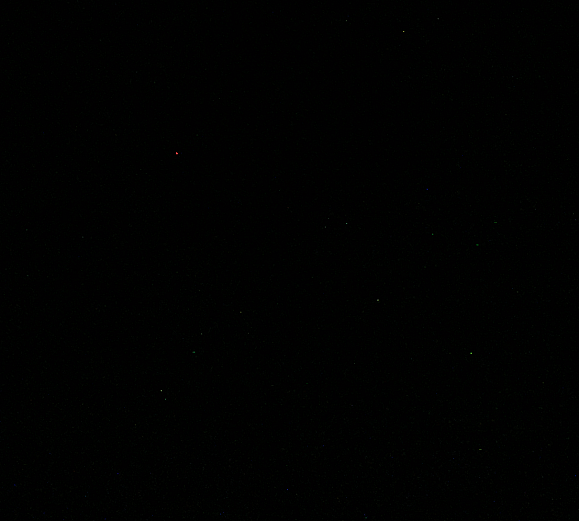 ISO 12800 2-second exposure with lens cap