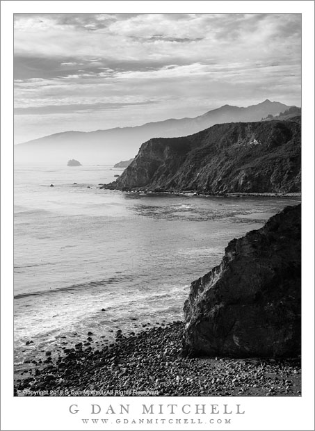 Headlands, Cove, Coastal Haze