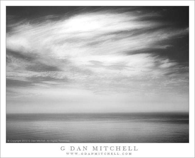 Moonsonal Clouds, Pacific Ocean