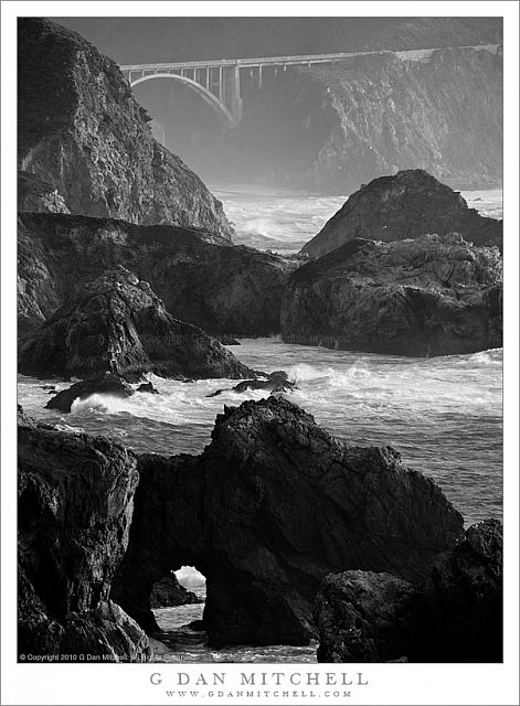 Big Sur Coastline at the Rocky Creek Bridge