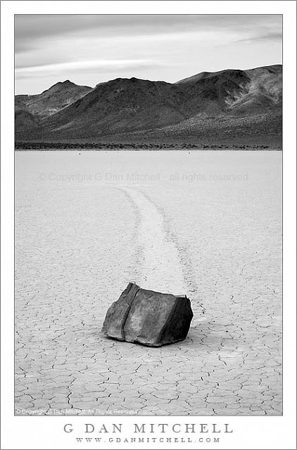 RacetrackRockMorningCloudsBW20100329
