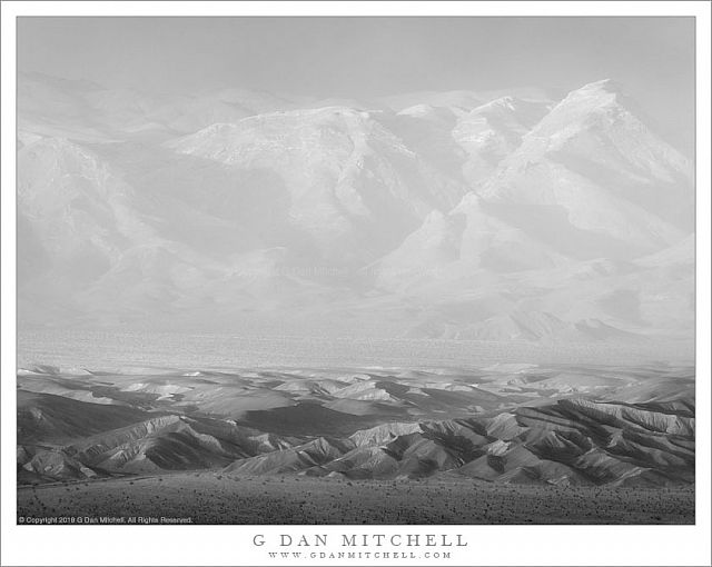 Sunlit Mountains, Sand Storm