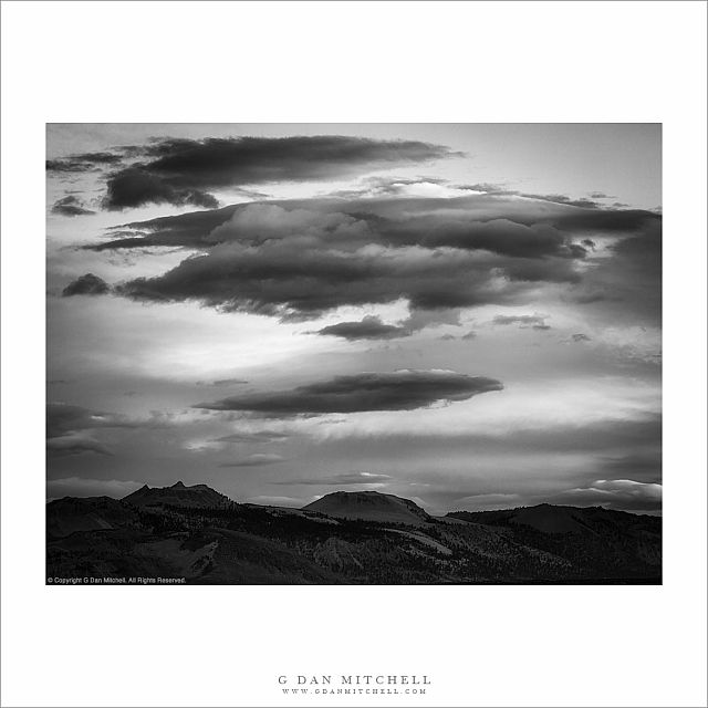 Mono Craters, Evening Cloudscape