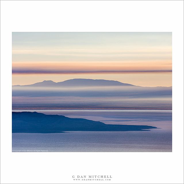 Mono Basin, Wildfire Smoke, Dawn