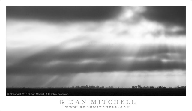 Sun Beams, Clearing Fog