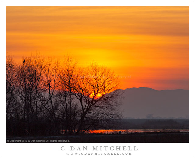 DiabloRangeWinterSunset20130121