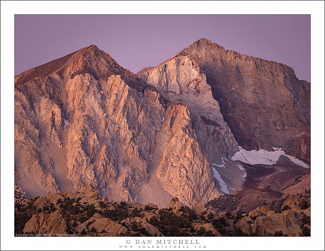 First Light, Eastern Sierra