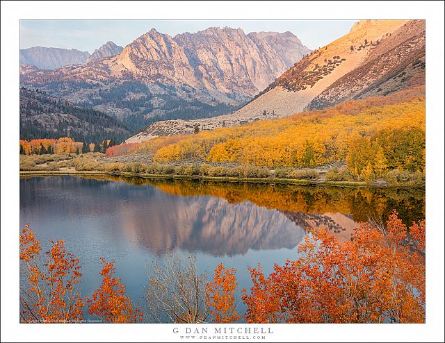 Autumn Lake, Dawn, Eastern Sierra